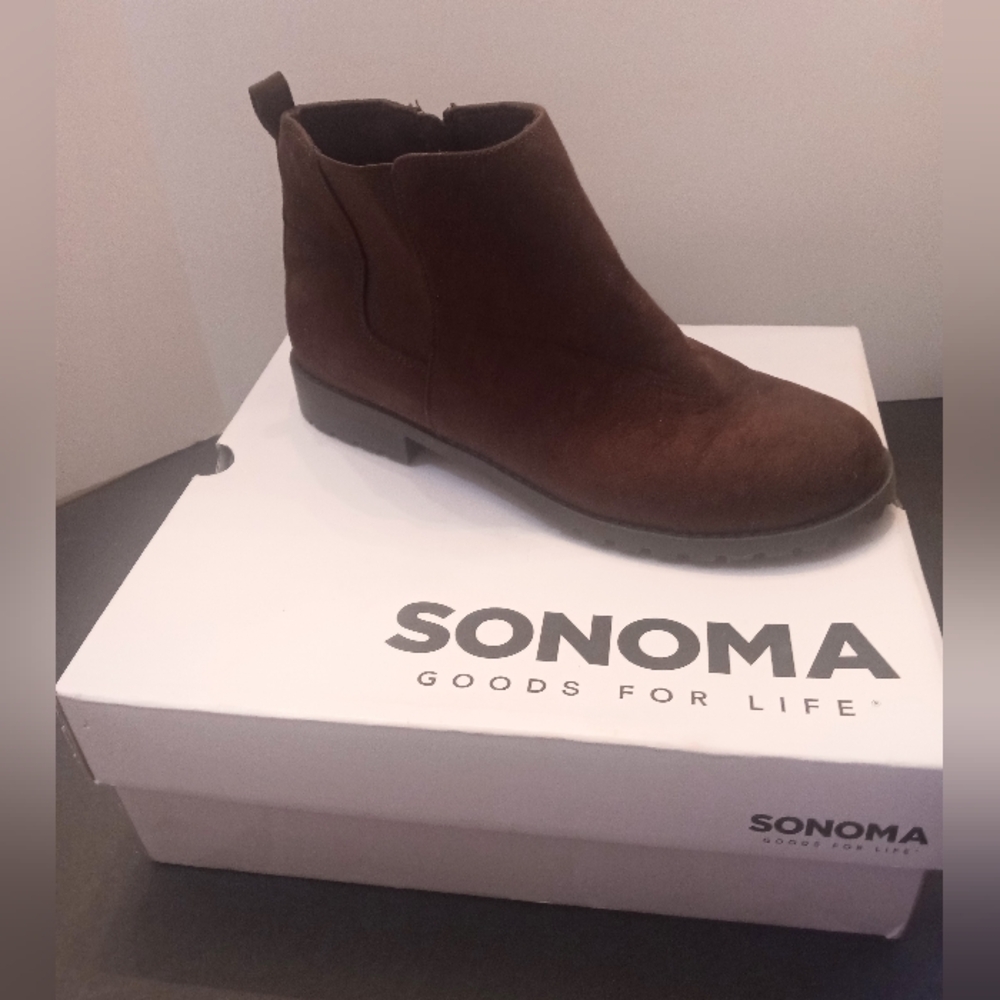 😲 Sonoma Women's Brown Ankle Boots